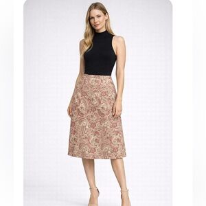 Nygard Paisley A-Line Skirt